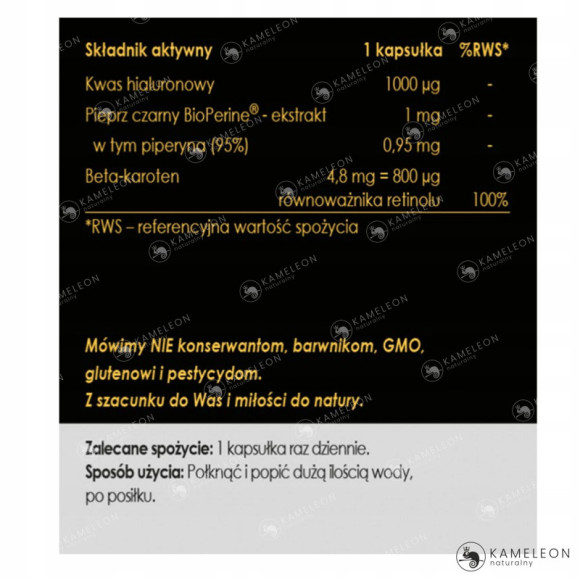 Yango KWAS HIALURONOWY MŁODOŚĆ 360mg wsparcie ZDROWE STAWY KOŚCI SKÓRA 50k Yango KWAS HIALURONOWY MŁODOŚĆ 360mg wsparcie ZDROWE STAWY KOŚCI SKÓRA 50k