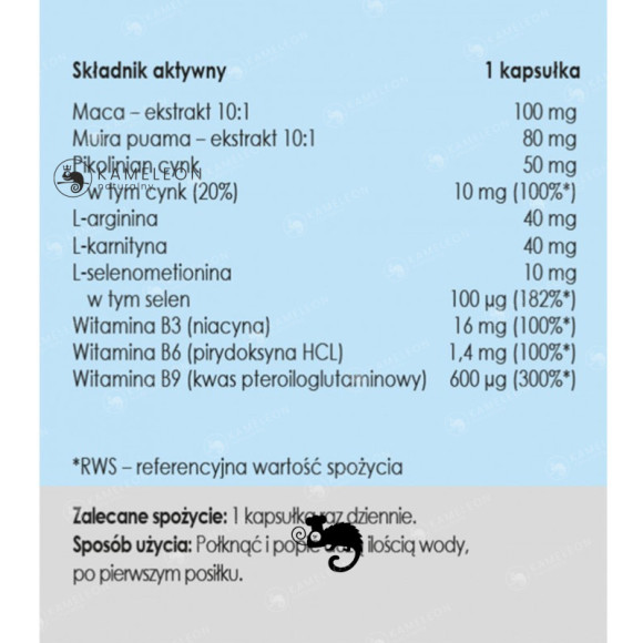 YANGO Panaseus PŁODNOŚĆ DLA MĘŻCZYZN wsparcie PRAWIDŁOWEJ PŁODNOŚCI 50 kps YANGO Panaseus PŁODNOŚĆ DLA MĘŻCZYZN wsparcie PRAWIDŁOWEJ PŁODNOŚCI 50 kps