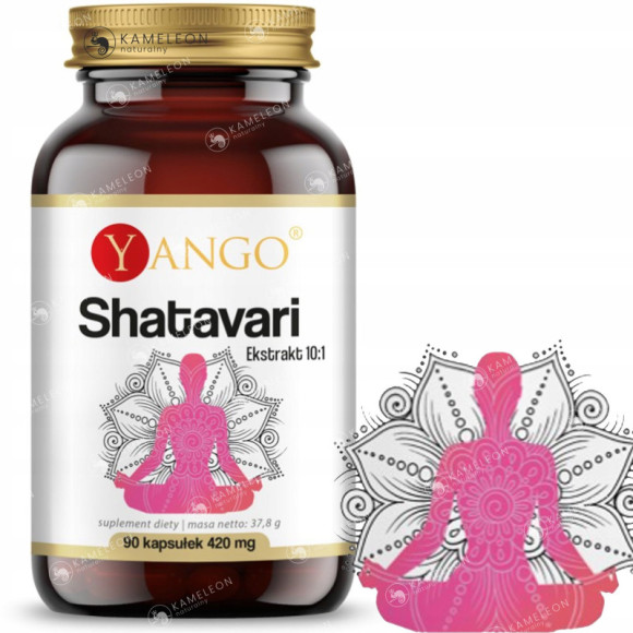 Yango SHATAVARI wsparcie: U. ROZRODCZY MENOPAUZA RÓWNOWAGA HORMONALNA 90kps Yango SHATAVARI wsparcie: U. ROZRODCZY MENOPAUZA RÓWNOWAGA HORMONALNA 90kps