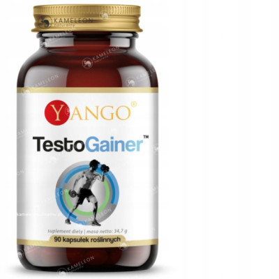 Yango TESTOGAINER TESTO GAINER wsparcie: PRAWIDŁOWY TESTOSTERON 90kaps