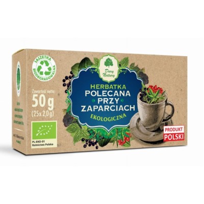HERBATKA POLECANA PRZY ZAPARCIACH PRZECIW ZAPARCIOM EKO