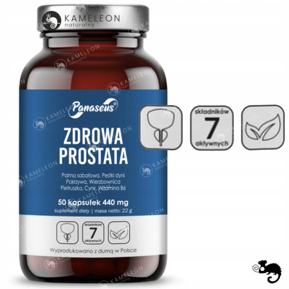YANGO Panaseus ZDROWA PROSTATA 50kaps Palma Sabałowa Wierzbownica Cynk B6 YANGO Panaseus ZDROWA PROSTATA 50kaps Palma Sabałowa Wierzbownica Cynk B6