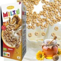 NORDCRUNCH MILZU! PŁATKI ŻYTNIO-OWSIANE KÓŁKA MIODOWE BIO