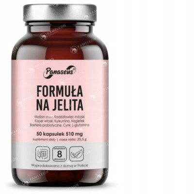 Yango FORMUŁA NA JELITA Maślan Sodu Kurkumina Bakterie Probiotyczne 50kaps