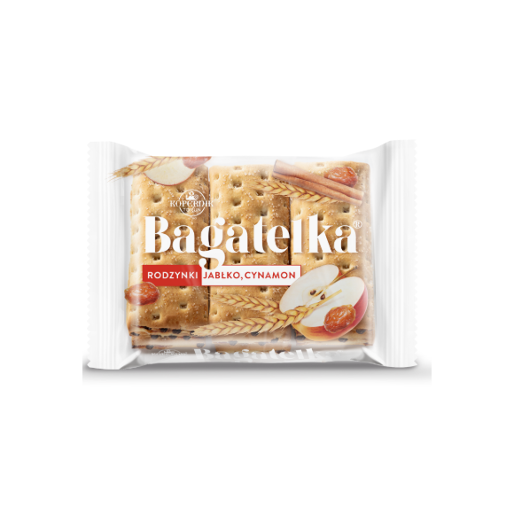 Kopernik HERBATNIKI BAGATELKA MINI SZARLOTKA rodzynki