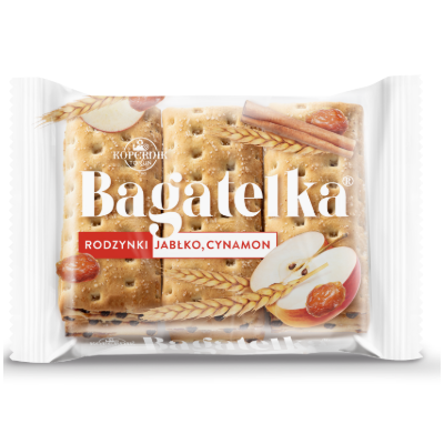Kopernik HERBATNIKI BAGATELKA MINI SZARLOTKA rodzynki