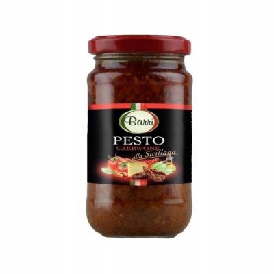 PESTO CZERWONE alla SICILIANA do kanapek grzanek makaronów