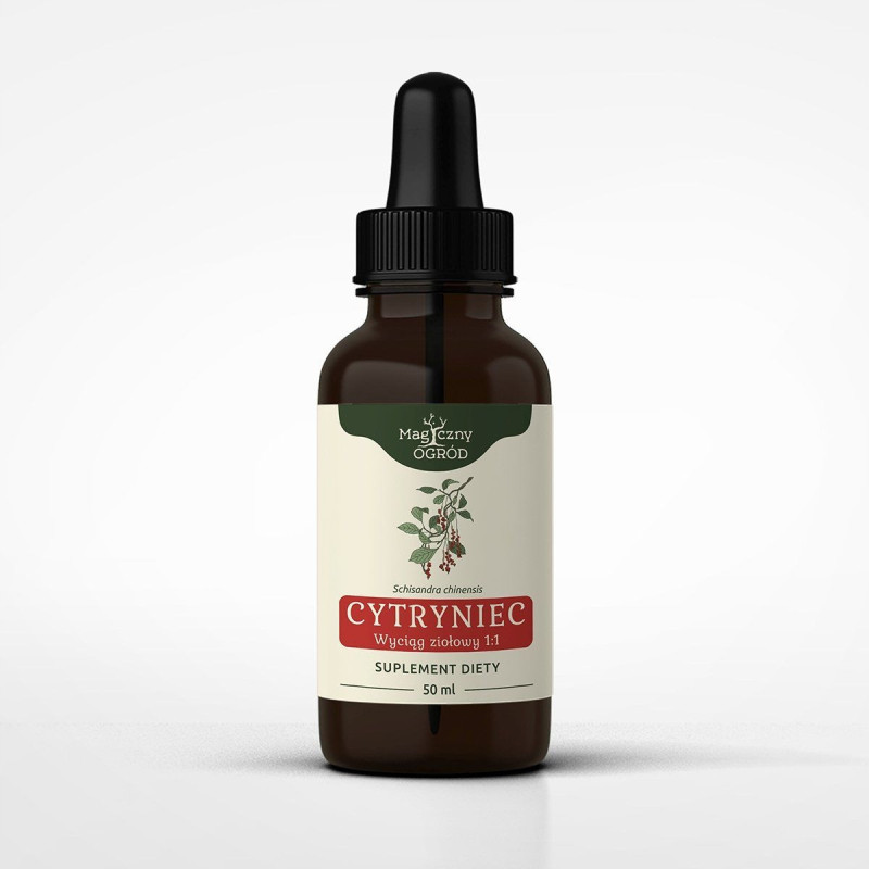 CYTRYNIEC CHIŃSKI Schisandra ADAPTOGEN 50ml NANGA wsparcie: STRES ODPORNOŚĆ