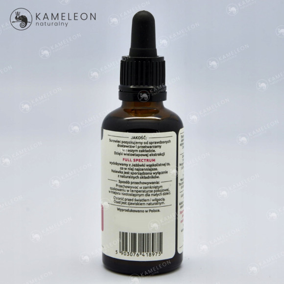 JEŻÓWKA WĄSKOLISTNA ECHINACEA wyciąg 50ml NANGA wsparcie ODPORNOŚĆ INFEKCJE