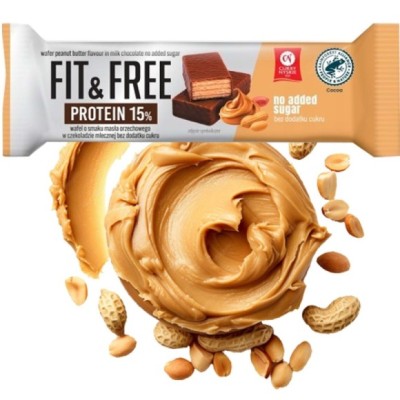 Cukry Nyskie FIT & FREE WAFELEK PROTEINOWY z kremem