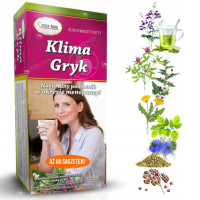 MIR-LEK KLIMA GRYK wsparcie MENOPAUZA DRAŻLIWOŚĆ NIEPOKÓJ zioła 60 saszetek