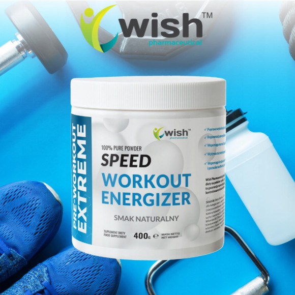 ODŻYWKA WIELOSKŁADNIKOWA przed treningiem SPEED WORKOUT PROSZEK 400g WISH