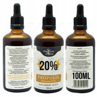 PROPOLIS KIT PSZCZELI 20% NANGA Magiczny Ogród 100ml wsparcie ODPORNOŚĆ