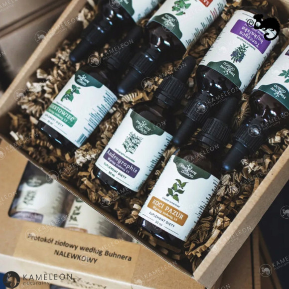 PROTOKÓŁ 7 WYCIĄGÓW wg BUHNERA ROZSZERZONY BORELIOZA 7x 50ml 350ML Nanga PROTOKÓŁ 7 WYCIĄGÓW wg BUHNERA ROZSZERZONY BORELIOZA 7x 50ml 350ML Nanga