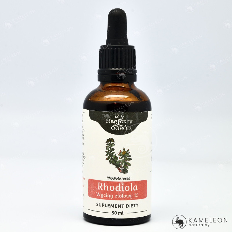 RHODIOLA (RÓŻENIEC GÓRSKI) wyciąg 50ml NANGA wsparcie KONCENTRACJA ENERGIA
