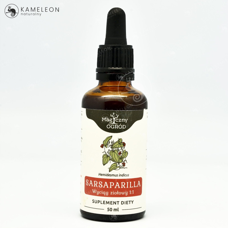 SARSAPARILLA NALEWKA 50ml NANGA wsparcie: UKŁAD NERWOWY STAWY ODTRUWANIE