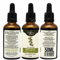 STEWIA NALEWKA 50ml NANAGA pomoc w BORELIOZA & NISZCZENIE KRĘTEK BORELIOZY