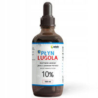 WISH PŁYN LUGOLA 10% czysty JOD JODEK POTASU 100ml