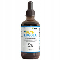 WISH PŁYN LUGOLA 5% czysty JOD JODEK POTASU 100ml