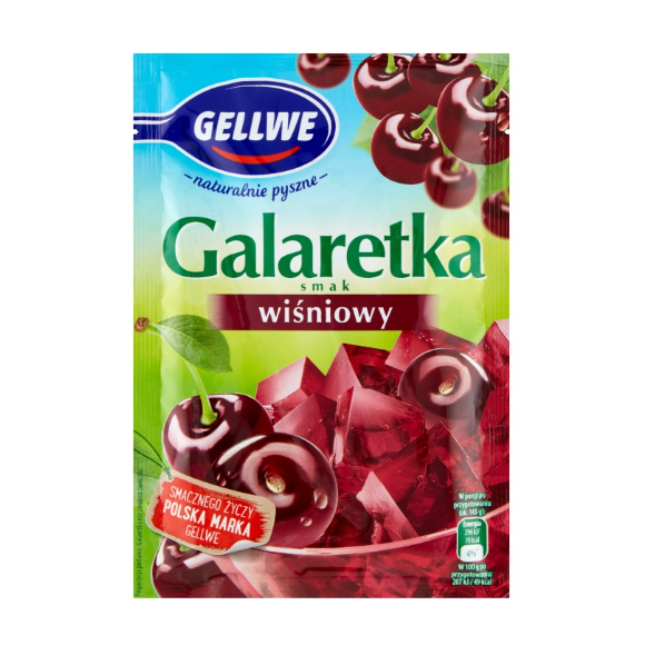 Gellwe GALARETKA WIŚNIOWA 72g