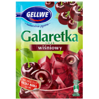 Gellwe GALARETKA WIŚNIOWA 72g
