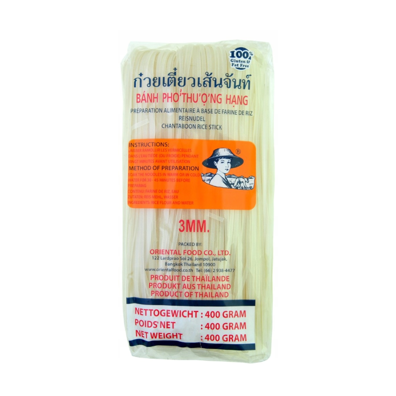 Farmer MAKARON RYŻOWY 3 MM WSTĄŻKI 400 G