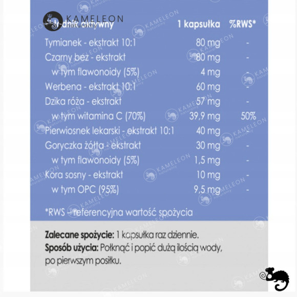YANGO Panaseus NA ZATOKI 510mg Tymianek Sosna Werbena Pierwiosnek Róża 50kp YANGO Panaseus NA ZATOKI 510mg Tymianek Sosna Werbena Pierwiosnek Róża 50kp