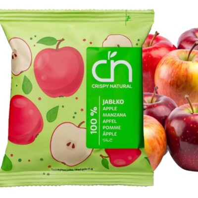 CRISPY NATURAL - JABŁKO SUSZONE 18g PLASTRY /nr 03