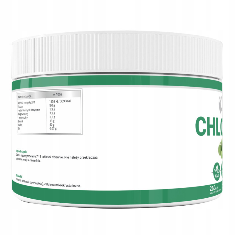 CHLORELLA 740 tabletek WISH pomoc OCZYSZCZENIE ODPORNOŚĆ ŻELAZO na 2-3 m-ce