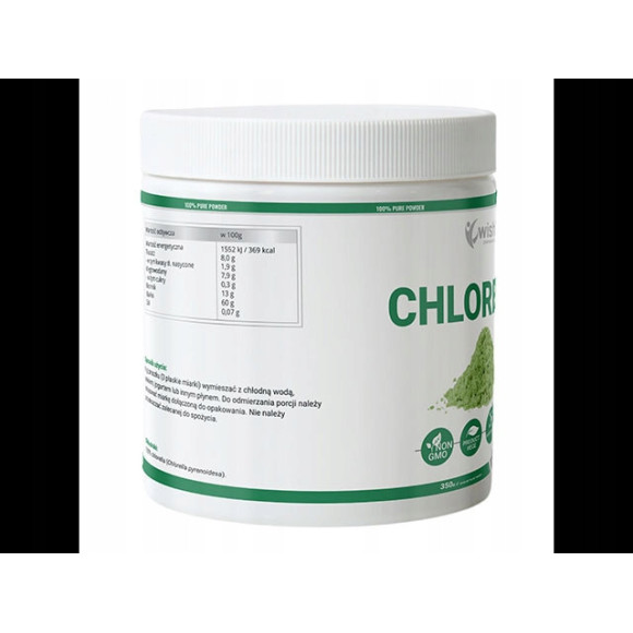 CHLORELLA w proszku 350g WISH pomoc OCZYSZCZENIE ODPORNOŚĆ ŻELAZO 58 porcji CHLORELLA w proszku 350g WISH pomoc OCZYSZCZENIE ODPORNOŚĆ ŻELAZO 58 porcji
