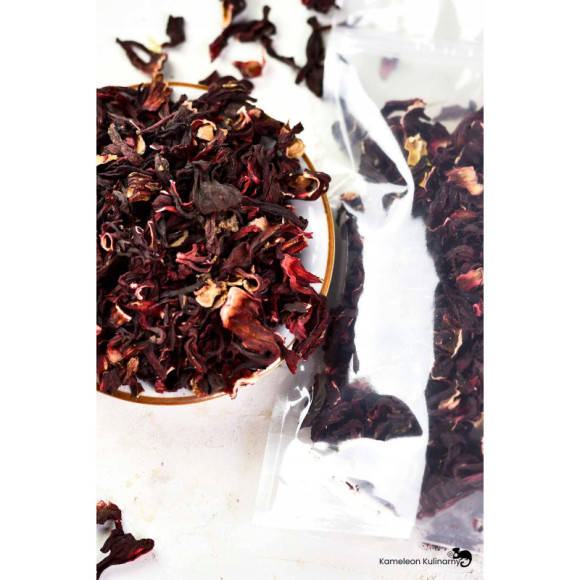 HIBISKUS HIBISCUS suszony KWIAT HIBISKUSA 50g HIBISKUS HIBISCUS suszony KWIAT HIBISKUSA 50g
