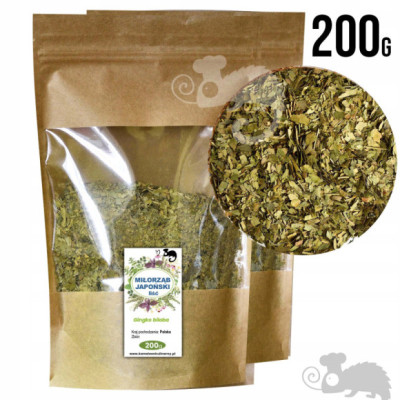 MIŁORZĄB JAPOŃSKI liść zioło GINKGO BILOBA 200g