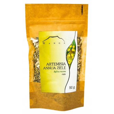 NANGA BYLICA ROCZNA suszona ZIELE BYLICY CIETE susz Artemisia annua 50g