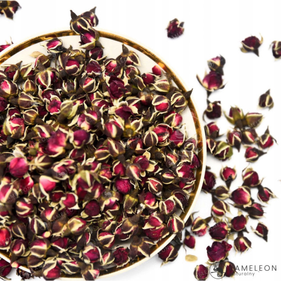 RÓŻA SUSZONE PĄCZKI RÓŻY czerwone red gold 10g RÓŻA SUSZONE PĄCZKI RÓŻY czerwone red gold 10g