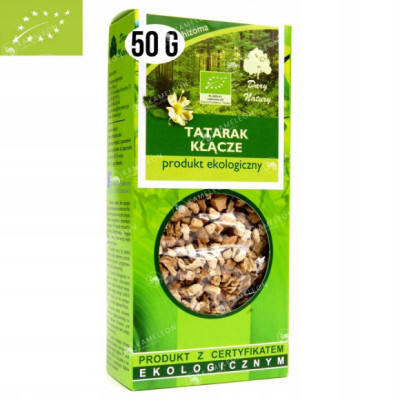 TATARAK KŁĄCZE TATARAKU eko 50g DARY NATURY wsparcie U. POKARMOWY TRAWIENIE