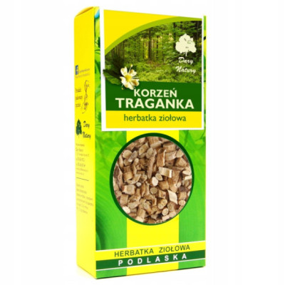 TRAGANEK KORZEŃ TRAGANKA 50g DARY Adaptogen wsparcie ODPORNOŚĆ STARZENIE