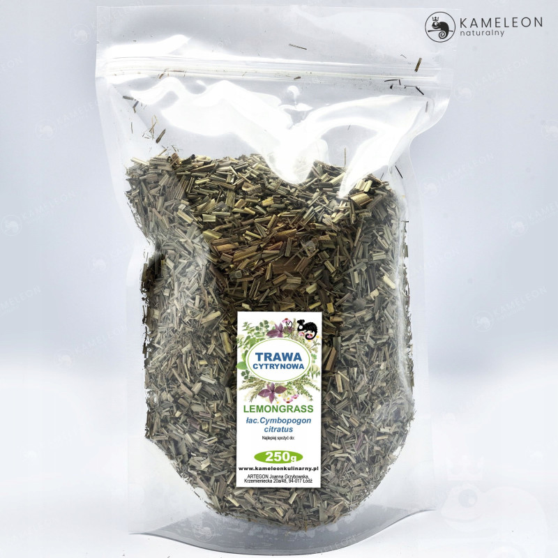 TRAWA CYTRYNOWA suszona cięta lemongrass 250g