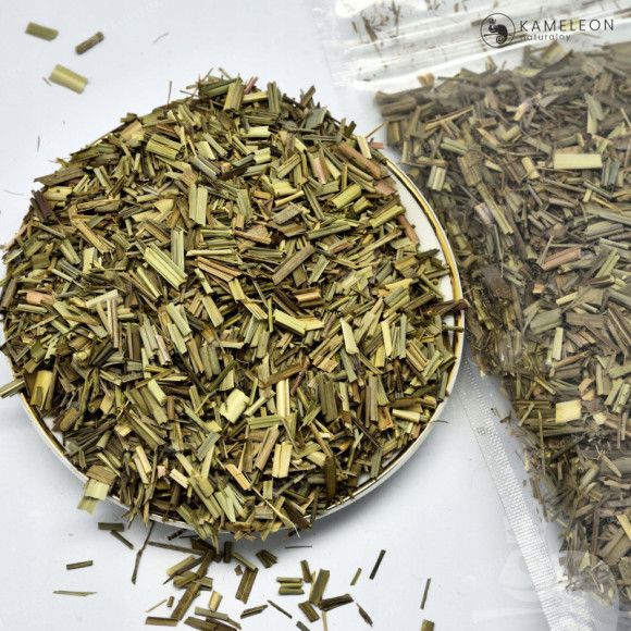 TRAWA CYTRYNOWA suszona cięta lemongrass 250g TRAWA CYTRYNOWA suszona cięta lemongrass 250g