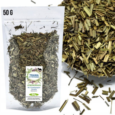 TRAWA CYTRYNOWA suszona cięta lemongrass 50g zioła