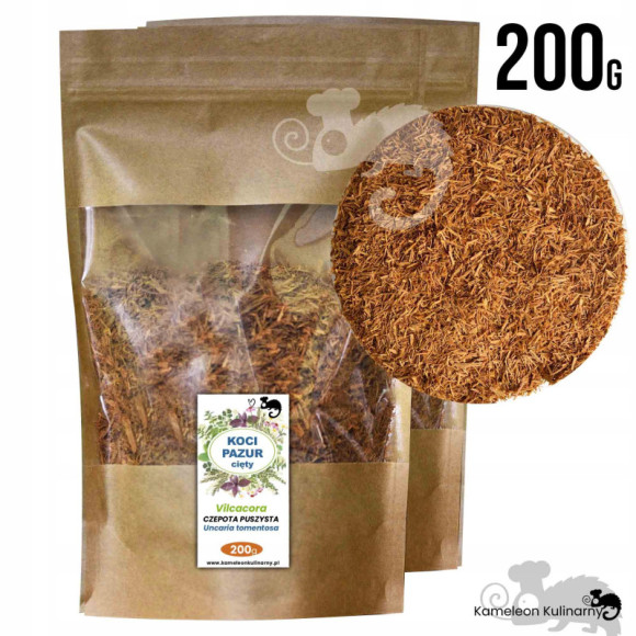 VILCACORA KOCI PAZUR CZEPOTA odporność 200g 0,2kg VILCACORA KOCI PAZUR CZEPOTA odporność 200g 0,2kg