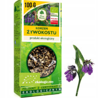 ŻYWOKOST KORZEŃ ŻYWOKOSTU eko 100g DARY NATURY OKŁADY NA STAWY MIĘŚNIE
