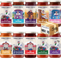 MAKŁOWICZ SOS SOSY DO RYŻU MAKARONU SPAGETTI zestaw MIX 10 SMAKÓW 400G 4KG