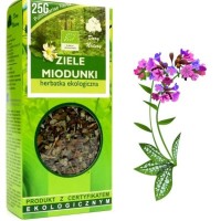 MIODUNKA ZIELE MIODUNKI PŁUCNIK ZIOŁA NA PŁUCA eko bio 25g