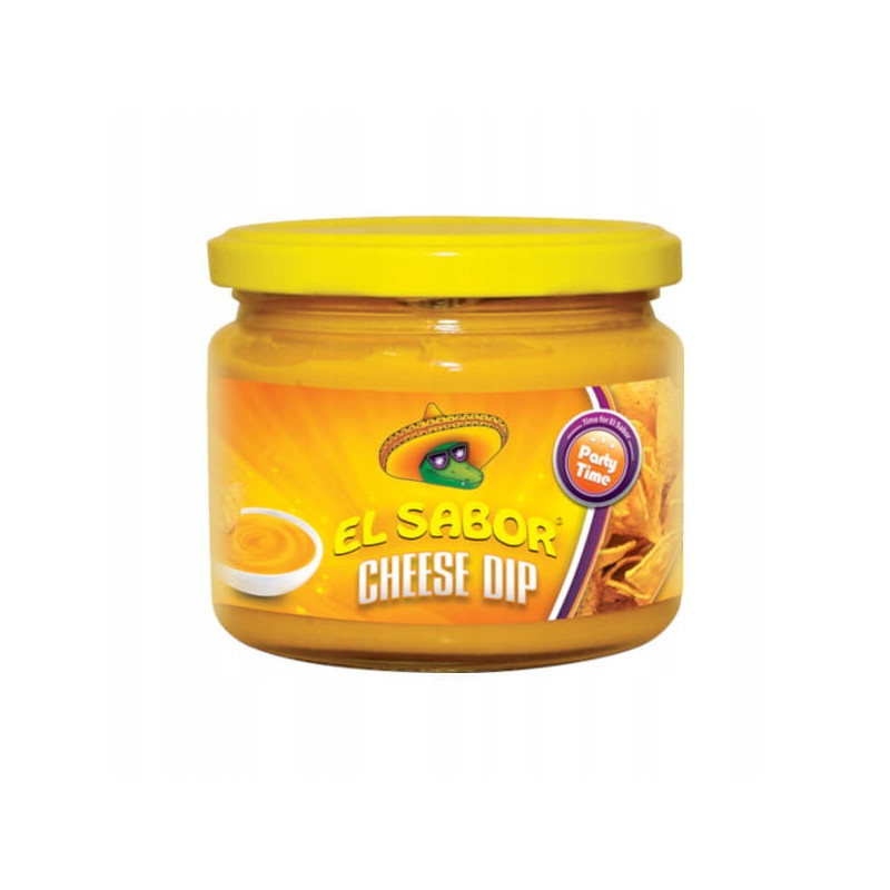 DIP SOS SEROWY 300g 0,3KG do dań naczosów przekąsek słoik EL SABOR