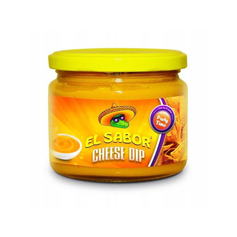 DIP SOS SEROWY 300g 0,3KG do dań naczosów przekąsek słoik EL SABOR