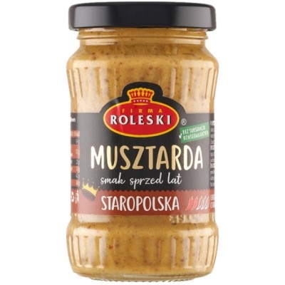 ROLESKI MUSZTARDA Staropolska 175G (słoik)