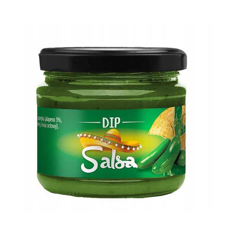 DIP SALSA sos OGÓRKOWO PAPRYKOWY helcom ogórek papryka 210g do przekąsek