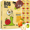 ŚLIMAK BOB SNAIL przekąska owocowa BEZ CUKRU JABŁKO GRUSZKA 10g x10 100G ŚLIMAK BOB SNAIL przekąska owocowa BEZ CUKRU JABŁKO GRUSZKA 10g x10 100G