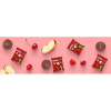 ŚLIMAK BOB SNAIL przekąska BEZ CUKRU JABŁKO WIŚNIA 10g x40 100G x4 0,4KG ŚLIMAK BOB SNAIL przekąska BEZ CUKRU JABŁKO WIŚNIA 10g x40 100G x4 0,4KG