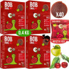 ŚLIMAK BOB SNAIL przekąska BEZ CUKRU JABŁKO WIŚNIA 10g x40 100G x4 0,4KG ŚLIMAK BOB SNAIL przekąska BEZ CUKRU JABŁKO WIŚNIA 10g x40 100G x4 0,4KG
